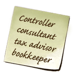 Controller consultant tax advisor bookkeeper